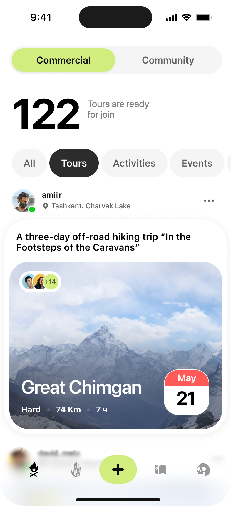 HOOF tours and community hikes